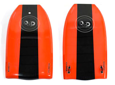 Q4D bodyboard Red