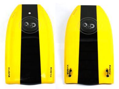 Q4D bodyboard Yellow